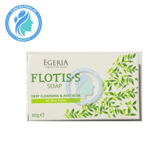 Flotis-S Soap 80g - Làm sạch da, giảm mụn trứng cá