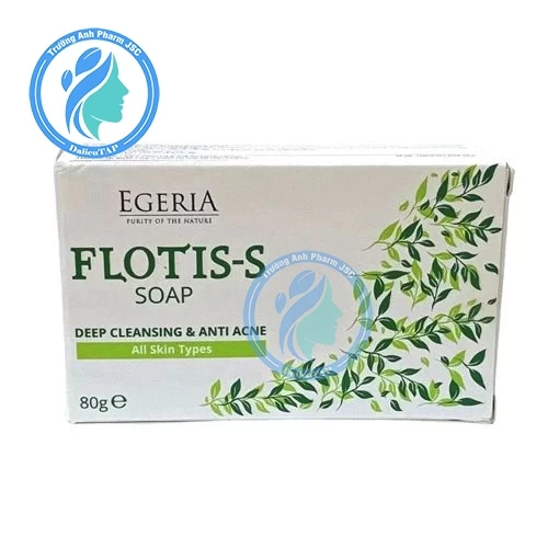 Flotis-S Soap 80g - Làm sạch da, giảm mụn trứng cá
