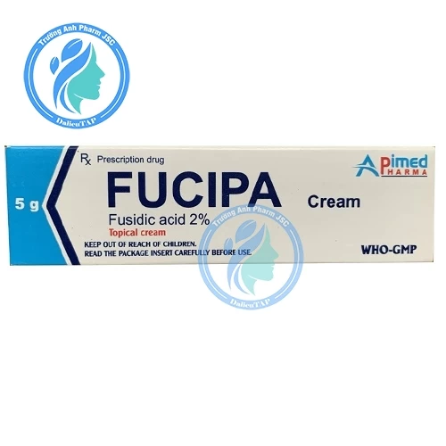 Fucipa Cream - Thuốc điều trị nhiễm khuẩn da của Apimed (10 hộp)