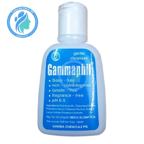 Gammaphil 125ml - Sạch da, giữ ẩm, ngừa mụn cho da nhạy cảm