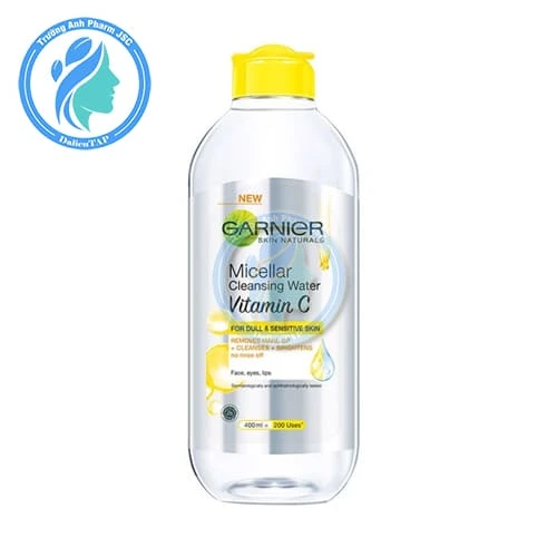 Garnier Nước tẩy trang Micellar Cleansing Water Vitamin C 400ml