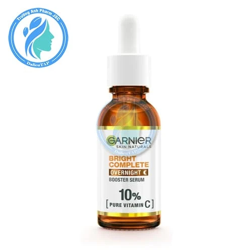 Garnier Serum Skin Naturals Bright Complete Overnight Booster 30ml - Tinh chất dưỡng da