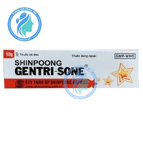 Gentrisone 10g - Thuốc điều trị bệnh viêm da dị ứng (10 hộp)