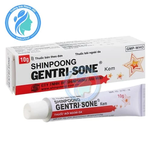 Gentrisone 10g - Thuốc điều trị bệnh viêm da dị ứng