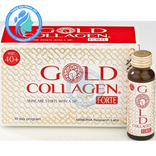 Gold Collagen Forte - Xóa mờ nếp nhăn, bảo vệ da hiệu quả