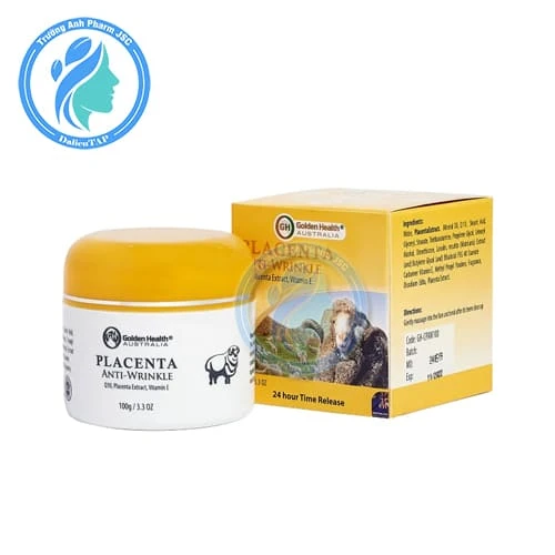 Golden Health Placenta Anti-Wrinkle 100g - Kem dưỡng da chống lão hóa