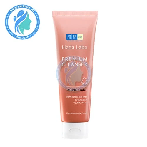 Hada Labo Premium Cleanser Aging Care 100g - Sữa rửa mặt của Nhật Bản