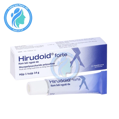 Hirudoid Forte 14g - Điều trị viêm tĩnh mạch của Olic Limited