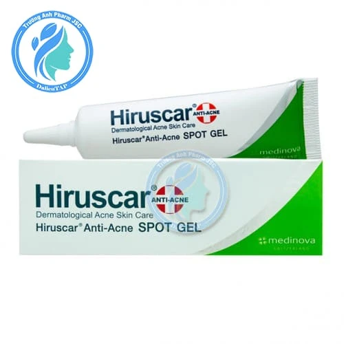 Hiruscar Anti-Acne Spos Gel 10g - Ngăn ngừa mụn, sáng vết thâm