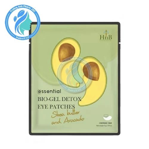 HNB Mặt nạ dưỡng da vùng mắt Essential Detox Bio-Gel Eye Patches 3g