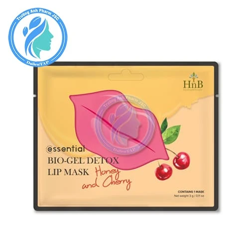 HNB Mặt nạ dưỡng môi Essential Bio-Gel Detox Lip Mask 3g