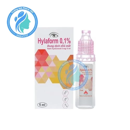 Hylaform 0.1% Lọ 5ml CPC1 Hà Nội - Thuốc điều trị triệu chứng khô mắt