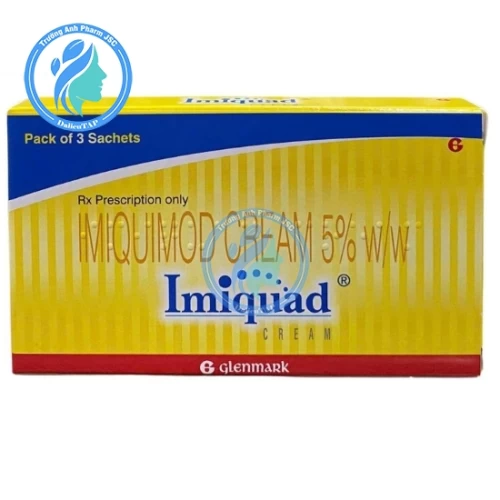 Imiquad 5% Cream - Thuốc trị mụn cóc, sùi mào gà hiệu quả