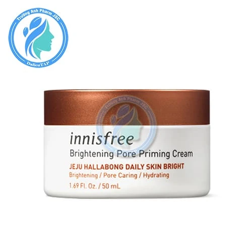 innisfree Brightening Pore Priming Cream 50ml - Kem dưỡng sáng da