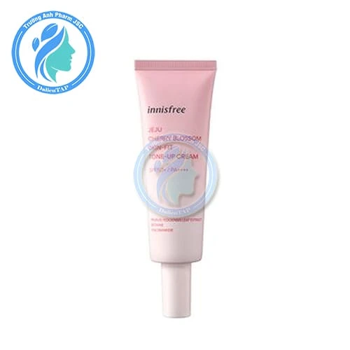 innisfree Cherry Blossom Skin-Fit Tone-up Cream SPF50+ PA++++ 50ml - Kem dưỡng ẩm nâng tone