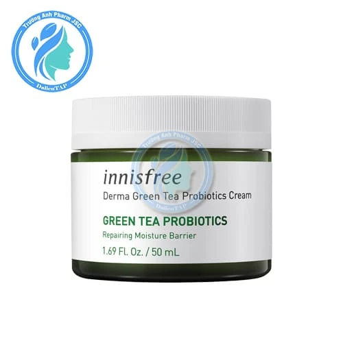 innisfree Derma Green Tea Probiotics Cream 50ml - Kem dưỡng da chống lão hóa