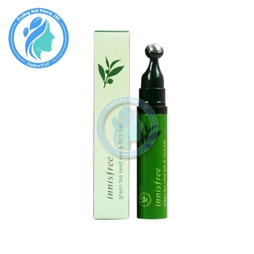 innisfree Green Tea Seed Eye & Face Ball 10ml - Thanh lăn dưỡng da mắt