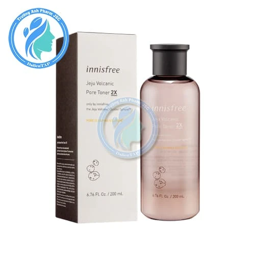 innisfree Jeju Volcanic Pore Toner 2X 200ml - Nước hoa hồng cân bằng da