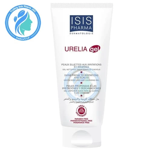 Isis Pharma Urelia Gel 200ml - Gel tắm gội cho da khô