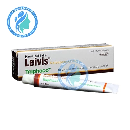 Leivis Cream 10g - Kem bôi trị các vi nấm ngoài da của Traphaco