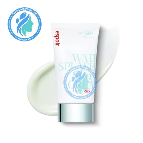 Kem Chống Nắng Espoir Water Splash Sun Cream Fresh CICA SPF50+ PA++++ (Xanh) 60ml