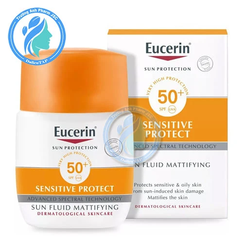 Kem chống nắng Eucerin Sun Fluid Mattifying SPF50+ 50ml