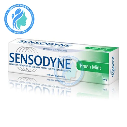 Kem đánh răng Sensodyne Fresh Mint 100g (hương bạc hà)