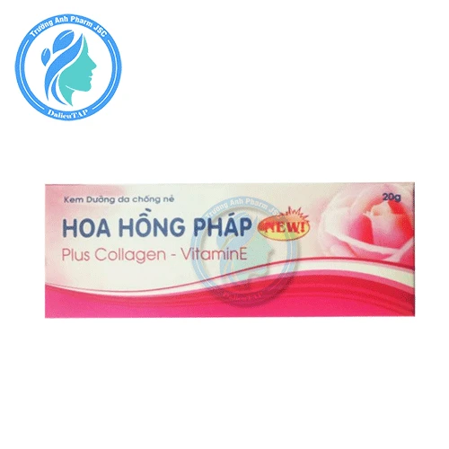 Kem dưỡng da Hoa Hồng Pháp 20g - Giúp da sáng và mịn màng