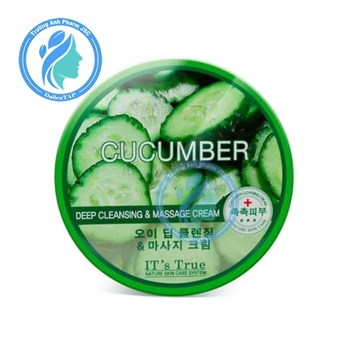 Kem Tẩy Trang Cellio Cucumber Deep Cleansing & Massage Cream 300ml