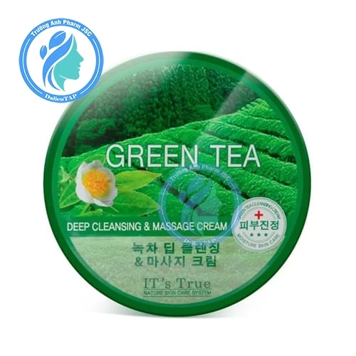 Kem Tẩy Trang Cellio Green Tea Deep Cleansing & Massage Cream 300ml