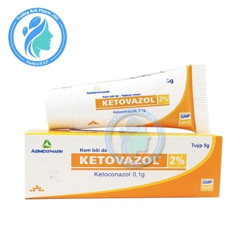 Ketovazol 2% 5g - Thuốc điều trị bệnh nhiễm vi nấm ngoài da