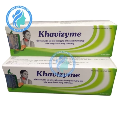 Khavizyme Viheco - Hỗ trợ làm giảm các triệu chứng phù nề