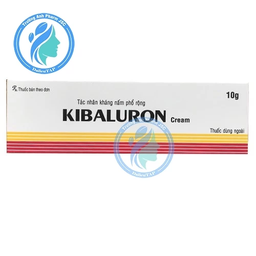 Kibaluron Cream 10g - Thuốc bôi ngoài da giúp điều trị nấm da hiệu quả (10 hộp)