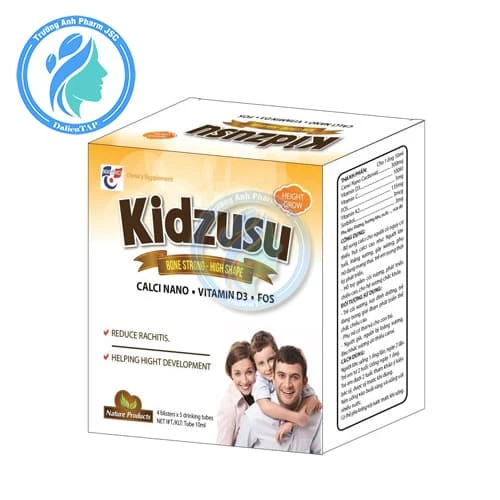 Kidzusu - Bổ sung canxi, vitamin D3 cho cơ thể
