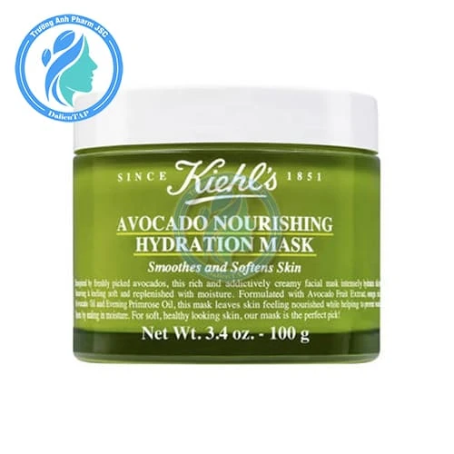 Kiehl's Avocado Nourishing Hydrating Mask 100g - Mặt nạ dưỡng da