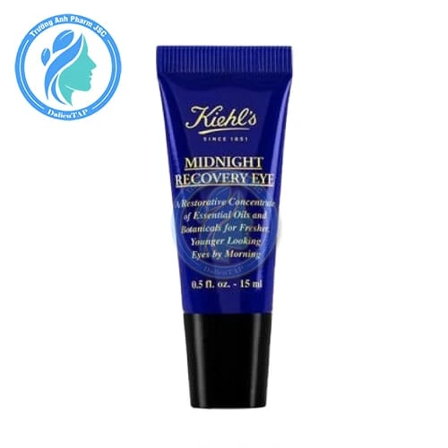 Kiehl's Midnight Recovery Eye 15ml - Kem dưỡng da vùng mắt