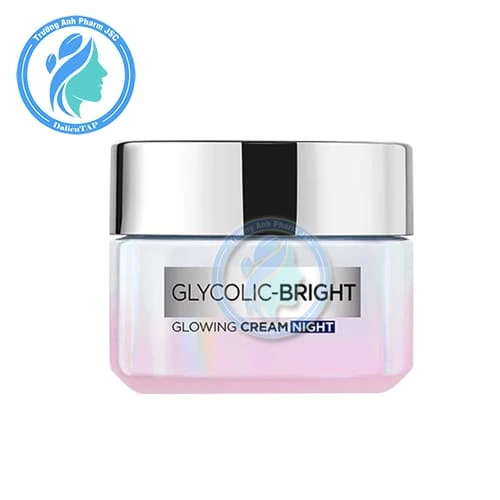 L'Oreal Glycolic-Bright Glowing Cream Night 50ml - Kem dưỡng trắng da ban đêm