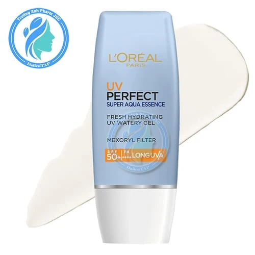 L'Oreal UV Perfect Super Aqua Essence SPF50+/PA ++++ 30ml - Kem chống nắng
