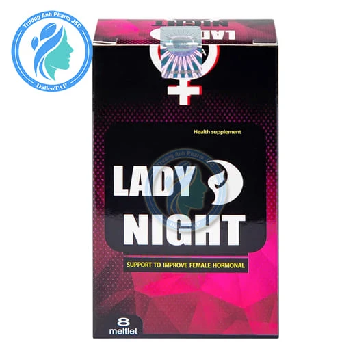Lady Night Đắk Tín (8 viên) - Hỗ trợ tăng cường nội tiết tố nữ