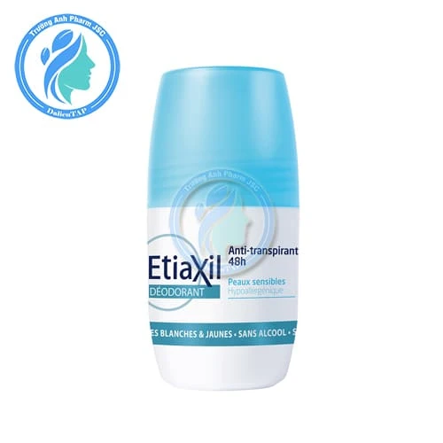 Lăn khử mùi Etiaxil Deodorant anti-transpirant 48h Roll-on Peaux Sensibles 50ml