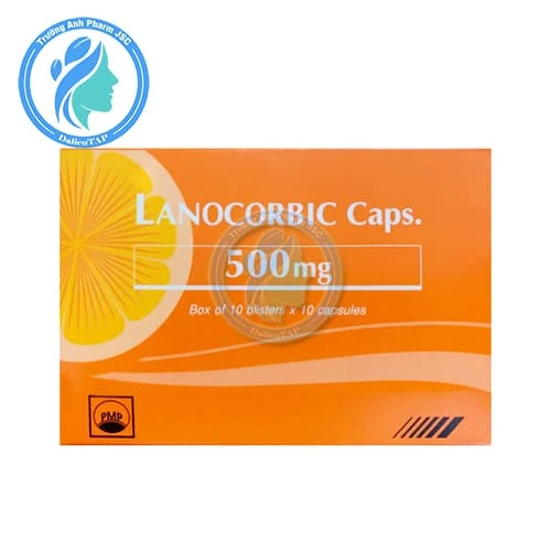Lanocorbic Caps 500mg Pymepharco - Giúp tăng cường sức đề kháng