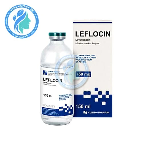 Leflocin 750mg/150ml Yuria - Thuốc điều trị nhiễm khuẩn