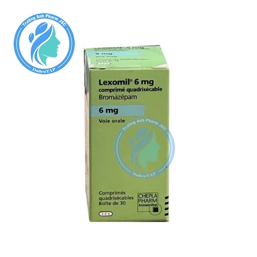 Lexomil 6mg - Thuốc điều trị rối loạn cảm xúc