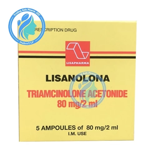 Lisanolona 80mg/2ml - Thuốc tiêm đa chức năng