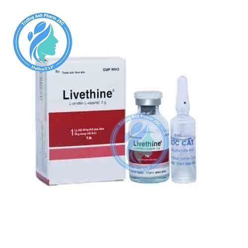 Livethine 2g/8ml Bidiphar - Thuốc điều trị bệnh não gan