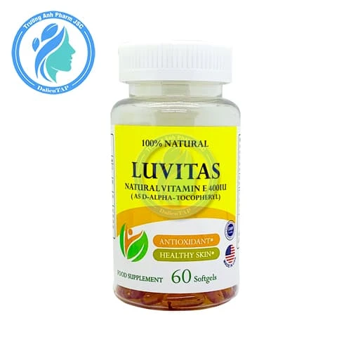 Luvitas - Hỗ trợ ngăn ngừa và làm chậm quá trình lão hóa da