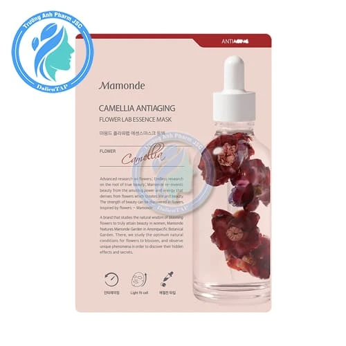 Mamonde Camellia Antinaging Flower Lab Essence Mask 25ml - Mặt nạ dưỡng ẩm