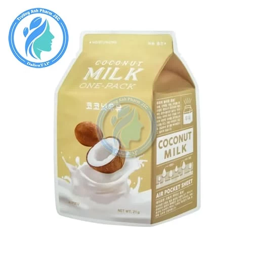 Mặt Nạ Dưỡng Ẩm A'Pieu Coconut Moisturizing Milk One-Pack 21g