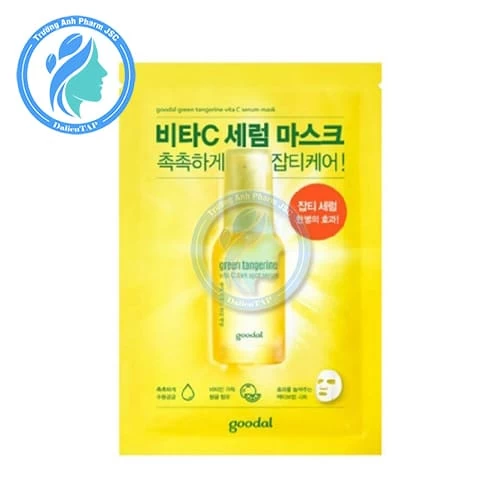 Mặt Nạ Dưỡng Sáng Da Goodal Green Tangerine Vita C Serum Sheet Mask