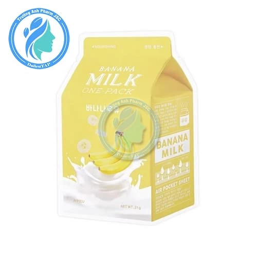 Mặt Nạ Giấy A'Pieu Banana Milk One-Pack 21g - Cung cấp dưỡng chất cho da